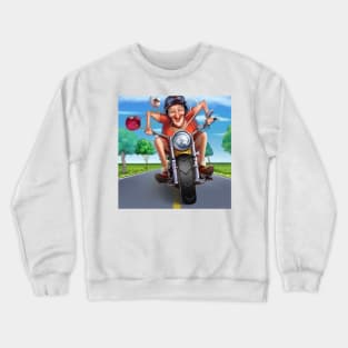 Gangster grandma Crewneck Sweatshirt